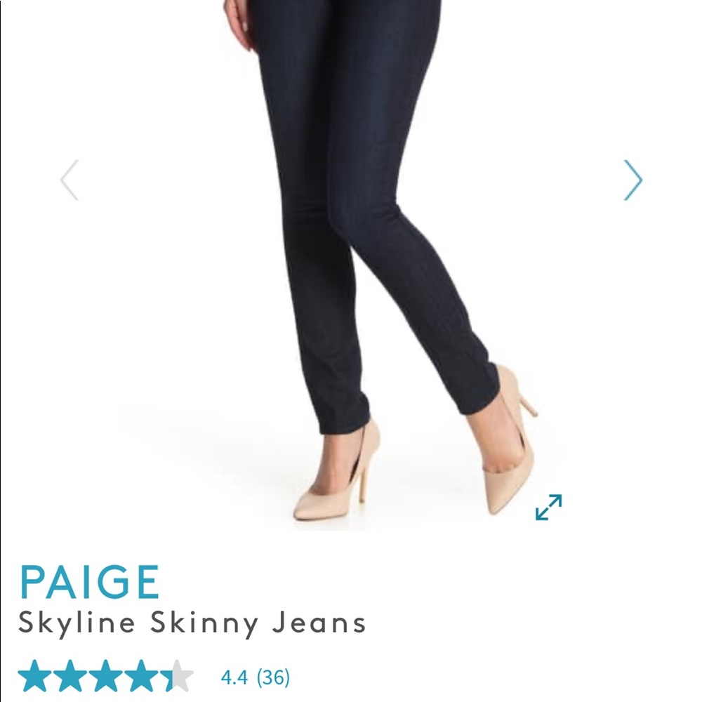 Paige “Skyline Skinny” size 25